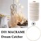 119 Pieces Macrame Kits for Starter 3mm x 109Yards Natural Cotton Macrame Cord with 100pcs Wooden Beads,10pcs Wooden Rings,Wooden Sticks,Metal Rings,S Hooks Macrame Supplies for Plant Hangers